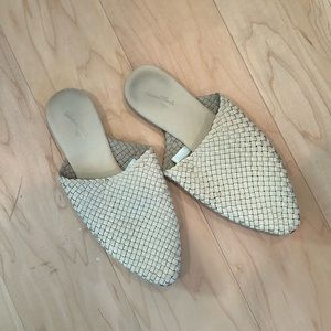 Target Woven slip on flats